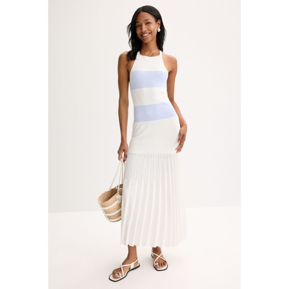 CLAUDIE PIERLOT Mimosa Maxi Dress SIZE LARGE $490